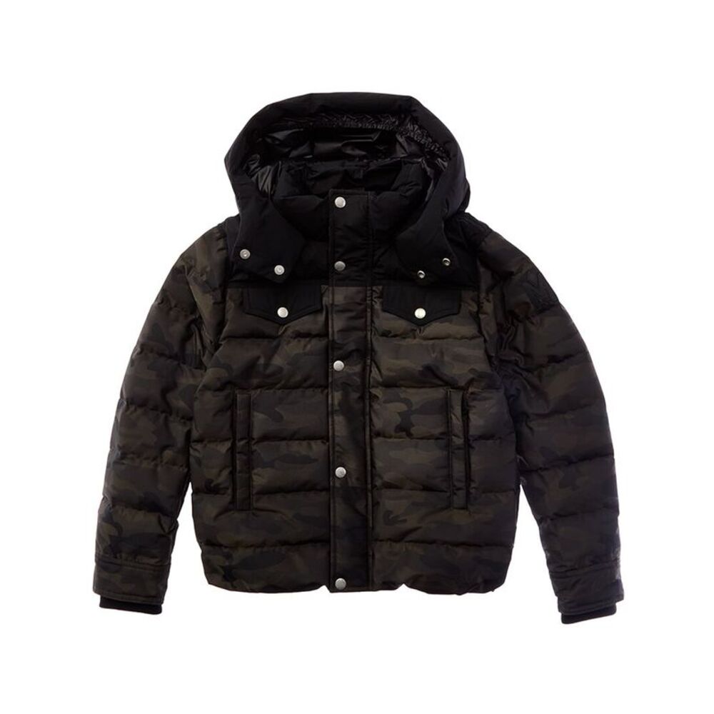 Mackage Girls Adriel-Jc Puffer Jacket, Green